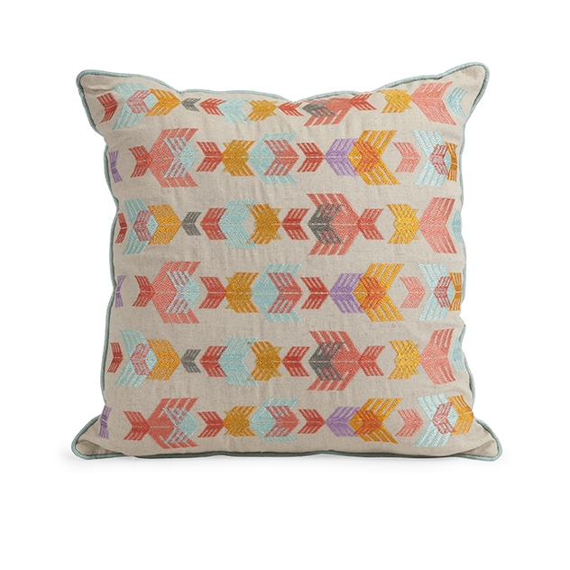 Zapata Embroidered Pillow