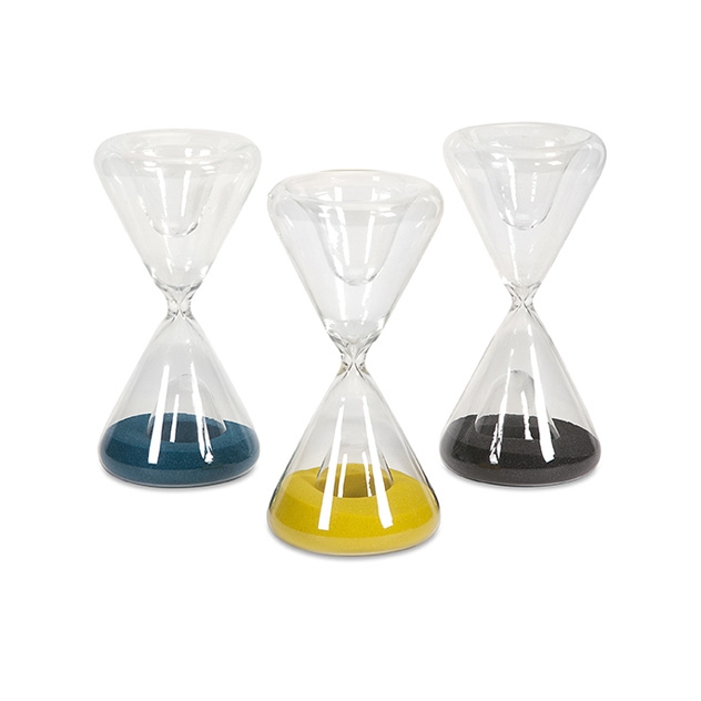 Lagos Glass Hourglasses - Ast 3