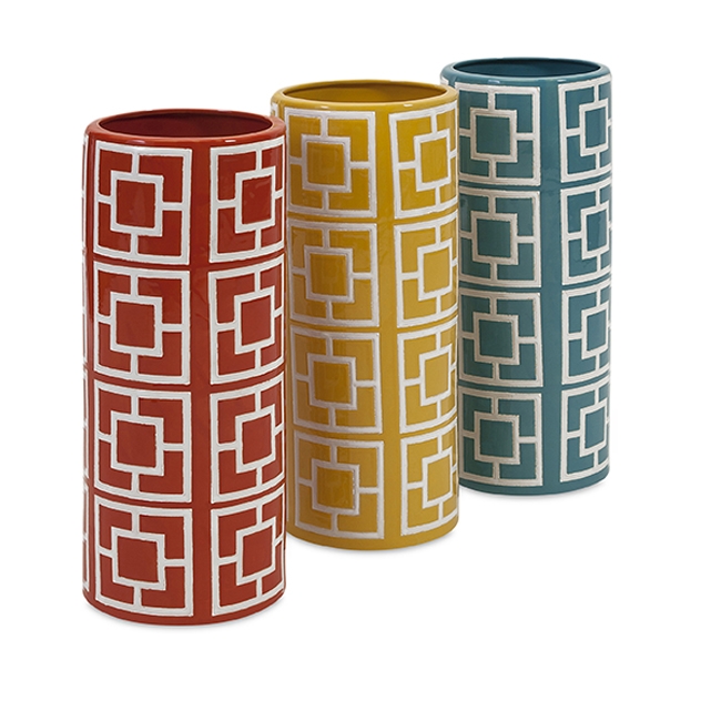 Cydney Ceramic Vase - Ast 3