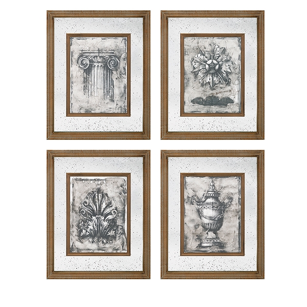 Cordele Mirror Wall Decor - Ast 4
