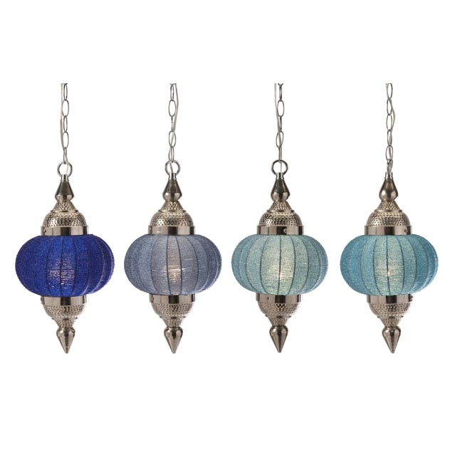 Chelan Beaded Pendant Lights - Ast 4