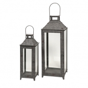 Powell Metal Lanterns - Set of 2