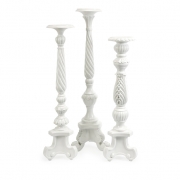 Stella Oversized Candleholders - Set of 3