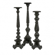 Nathan Oversized Candleholders - Set of 3