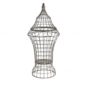 Open Frame Plant Stand with Lid
