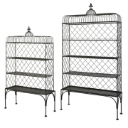 Fenton Wire Book Shelves - Set of 2