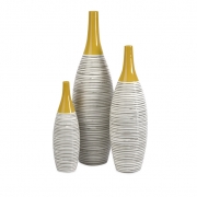 Andean Multi Glaze Vases - Set of 3