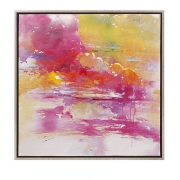 Alexa Oil on Canvas with Frame