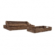 Madura Banana Leaf Trays - Set of 3