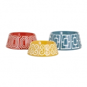 Maisy Ceramic Pet Bowls - Set of 3