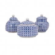 Jessica Lidded Boxes - Set of 3