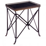 Rectangular Black Accent Table