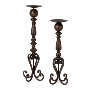 Darby Candle Stands  - Set of 2