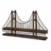 Suspension Bridge Candleholder