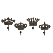 Regent's Crown Hooks - Set of 4