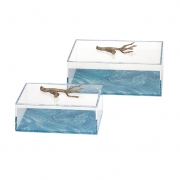 Serene Acrylic Boxes - Set of 2