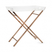 Clinton Acrylic Tray Table