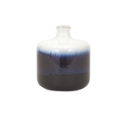 Quinlyn Small Blue and White Vase