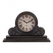 Windsor Black Mantle Clock