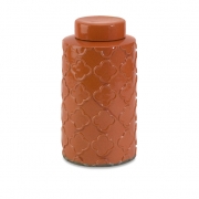 Essentials Large Orange Canister w/ Lid