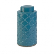 Essentials Large Blue Canister w/ Lid