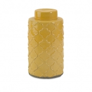 Essentials Large Yellow Canister w/ Lid