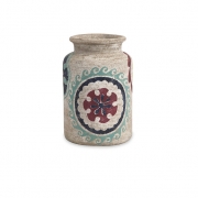 Nevis Small Handpainted Vase