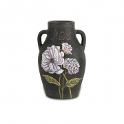 Quinn Small Handpainted Floral Vase