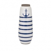 Anchor Large Hand-painted Vase
