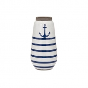 Anchor Small Hand-painted Vase