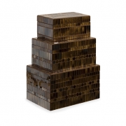 Chai Mosaic Boxes - Set of 3