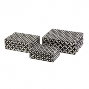 Lizzie Bone Boxes - Set of 3