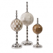 Randolph Bone Finials - Set of 3