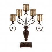 CKI Spiral Tabletop Candelabra