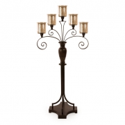 CKI Spiral Floor Candelabra