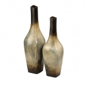 Valdez Terracotta Vases - Set of 2