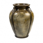 Arden Terracotta and Iron Planter
