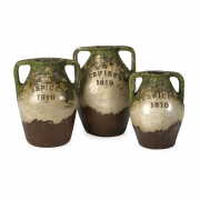Guerrero Terracotta Jars - Set of 3