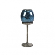 Ocean Blue Medium Candlestick Votive