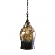 Ocean Blue Ombre Pendant Light