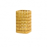 Links Small Graphic Vase