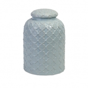 Robin's Egg Blue Lidded Jar
