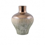 Hargrove Small Metallic Top Vase