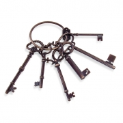 Decorative Keys on Ring