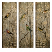 Calima Bird Wall Décor - Set of 3