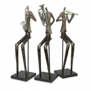 Sinatra Jazz Band Figures - Set of 3