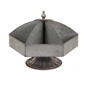 Galvanized Spinning Caddy