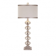 Ginger Mercury Glass Lamp