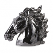 Silver Stallion Bust