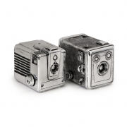 Vintage Camera Boxes - Set of 2